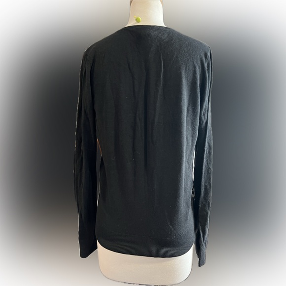 NWT ANN TAYLOR LEOPARD PRINT ZIP UP CARDIGAN SIZE M - Picture 11 of 11